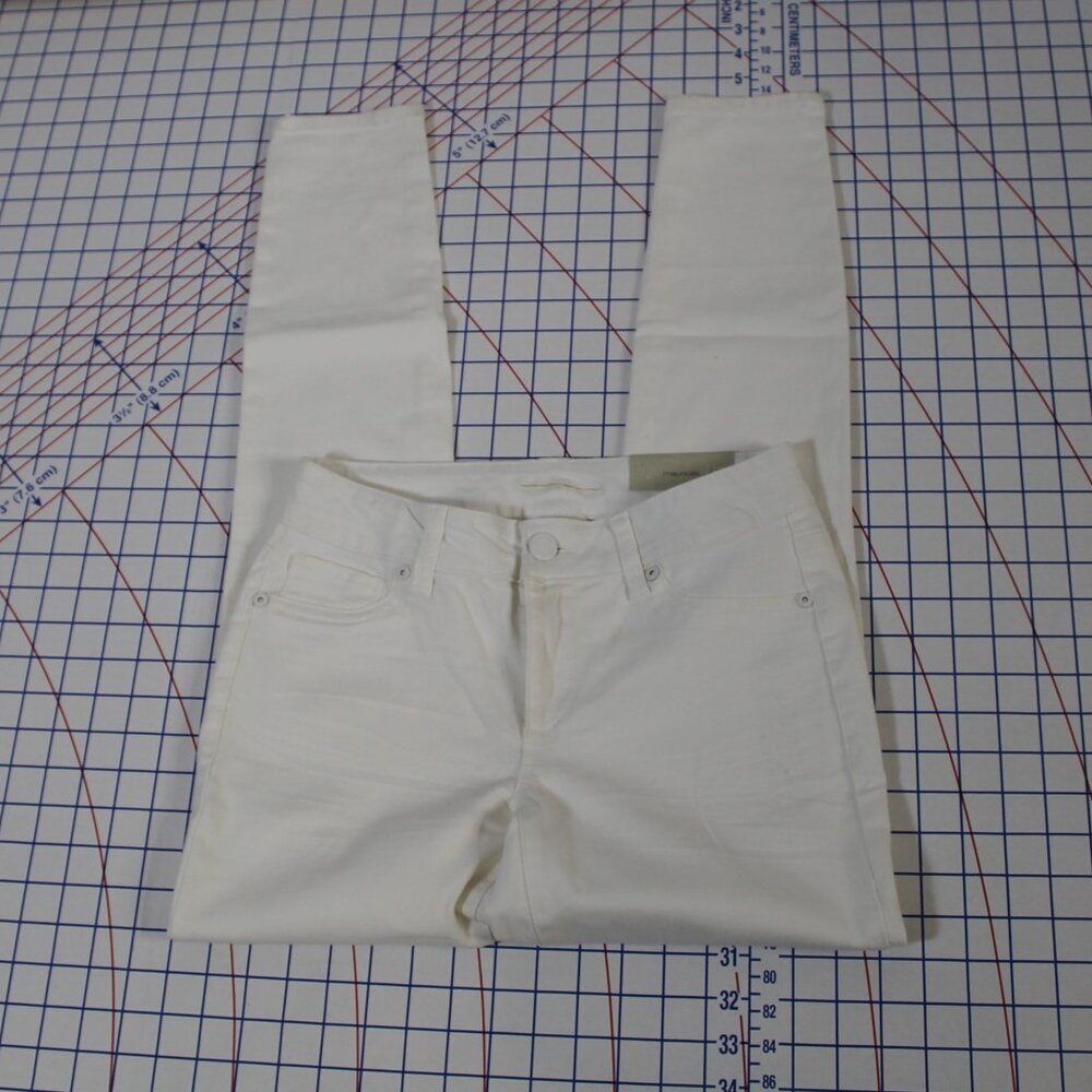 NWT Maurices Off-White Jeggings, Small Regular, AS IS